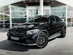 Svart Begagnad 2018 Mercedes GLC43 AMG AMG Sportkupé | 395 000 kr (Marknadspris)