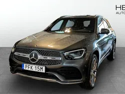 Grå (grey) Begagnad 2021 Mercedes GLC300e SUV | 379 900 kr (Bra pris)