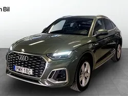 Distriktgrön metallic Begagnad 2024 Audi Q5 Sportback S-Line SUV | 579 000 kr (Marknadspris)