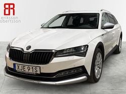 Vit Begagnad 2021 Skoda Superb Kombi | 349 900 kr (Dyr)