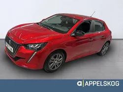 Röd Begagnad 2022 Peugeot 208 Active Halvkombi | 154 900 kr (Marknadspris)