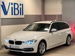 Vit Begagnad 2015 BMW 320 Sport Line Kombi | 179 900 kr (Bra pris)