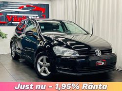 Svart Begagnad 2013 VW Golf VII Halvkombi | 89 900 kr (Marknadspris)