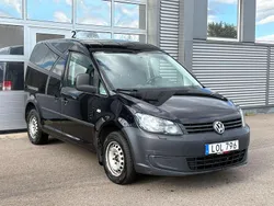 Svart Begagnad 2015 VW Caddy Minibuss | 79 900 kr (Bra pris)