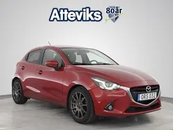 Röd Begagnad 2015 Mazda 2 Halvkombi | 104 900 kr (Bra pris)