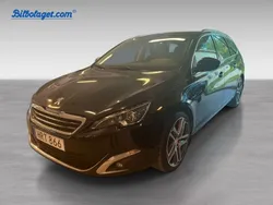 Svart Begagnad 2015 Peugeot 308 Kombi | 119 000 kr (Marknadspris)