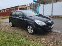 Svart Begagnad 2012 Opel Corsa Enjoy Halvkombi | 30 000 kr (Marknadspris)