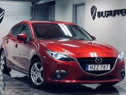 Röd Begagnad 2015 Mazda 3 Inclusive Halvkombi | 129 900 kr (Marknadspris)