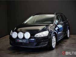 Svart Begagnad 2014 VW Golf VII Kombi | 89 900 kr (Marknadspris)