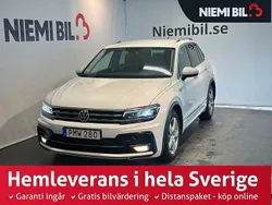 Vit Begagnad 2017 VW Tiguan R-line SUV | 269 900 kr (Dyr)