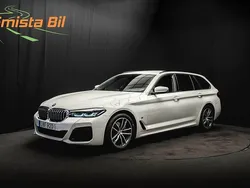Vit Begagnad 2021 BMW 520 M Sport Kombi | 364 900 kr (Bra pris)