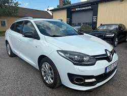 Vit Begagnad 2015 Renault Mégane GrandTour LIMITED Kombi | 99 900 kr (Lite dyr)