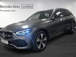 Grå Begagnad 2024 Mercedes C220 Avantgarde Kombi | 529 000 kr (Marknadspris)