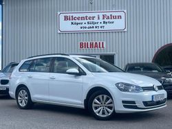 Vit Begagnad 2016 VW Golf VII Kombi | 99 900 kr (Marknadspris)