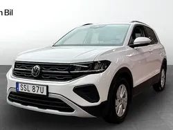 Vit (pure white) Begagnad 2024 VW T-Cross Life SUV | 199 800 kr (Marknadspris)
