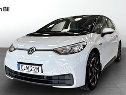 Vit Begagnad 2022 VW ID.3 Pro Performance Halvkombi | 259 900 kr (Marknadspris)