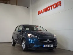 Blå Begagnad 2017 Opel Corsa Enjoy Halvkombi | 74 900 kr (Bra pris)
