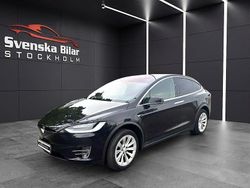 Svart Begagnad 2017 Tesla Model X SUV | 299 900 kr (Bra pris)