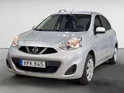 Silver Begagnad 2015 Nissan Micra Halvkombi | 59 900 kr (Marknadspris)