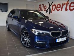 Blå Begagnad 2018 BMW 520 M Sport Kombi | 239 900 kr (Marknadspris)