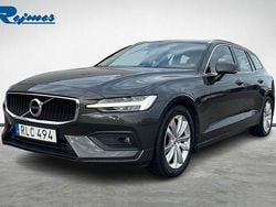 Mörkgrå (pine grey metallic) Begagnad 2018 Volvo V60 Momentum Kombi | 209 800 kr (Bra pris)