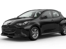 Svart Ny 2025 Mazda 2 Center-Line Halvkombi | 253 400 kr (Marknadspris)