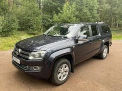 Blå Begagnad 2013 VW Amarok Highline Pickup | 169 000 kr (Marknadspris)