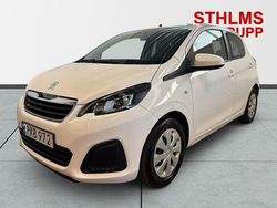 Vit Begagnad 2016 Peugeot 108 Halvkombi | 88 900 kr (Marknadspris)