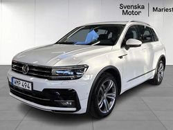 Vit Begagnad 2018 VW Tiguan R-line SUV | 279 900 kr (Dyr)