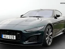 Grön (green) Begagnad 2024 Jaguar F-Type R Sportkupé | 1 299 000 kr (Marknadspris)