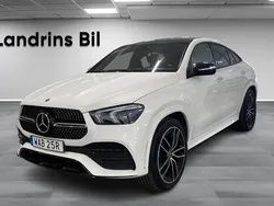 Vit Begagnad 2022 Mercedes GLE350e AMG Sportkupé | 839 900 kr (Marknadspris)