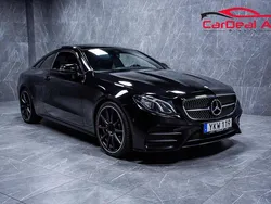Svart Begagnad 2017 Mercedes E200 AMG line Sportkupé | 322 800 kr (Marknadspris)