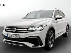 Vit Begagnad 2023 VW Tiguan Allspace R-line SUV | 444 900 kr (Marknadspris)