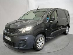 Svart Begagnad 2019 Peugeot Partner Van | 89 000 kr (Superpris)