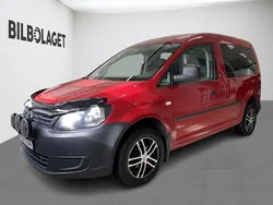 Röd Begagnad 2015 VW Caddy Minibuss | 129 800 kr (Bra pris)