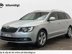 Silver Begagnad 2013 Skoda Superb Ambition Kombi | 114 900 kr (Lite dyr)