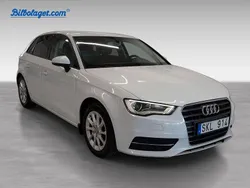 Vit Begagnad 2014 Audi A3 Sportback Halvkombi | 129 500 kr (Marknadspris)