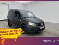 Svart Begagnad 2018 VW Caddy Minibuss | 189 800 kr (Marknadspris)
