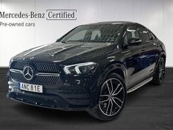 Svart (black) Begagnad 2022 Mercedes GLE350 AMG Line Premium Plus Sportkupé | 869 900 kr