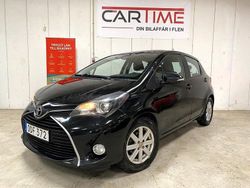 Svart Begagnad 2016 Toyota Yaris Halvkombi | 79 900 kr (Marknadspris)