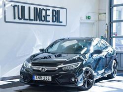 Svart Begagnad 2019 Honda Civic Prestige Halvkombi | 229 900 kr (Bra pris)