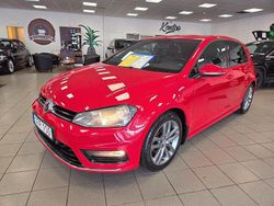 Röd Begagnad 2014 VW Golf VII R-line Halvkombi | 134 500 kr (Dyr)