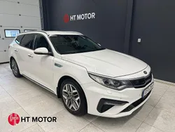 Vit Begagnad 2018 Kia Optima Hybrid Advance Sedan | 164 900 kr (Marknadspris)