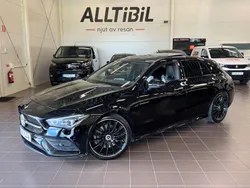 Svart Begagnad 2020 Mercedes CLA220 Premium Plus Sedan | 299 500 kr (Marknadspris)