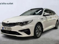 Vit Begagnad 2019 Kia Optima Hybrid 2 Sedan | 169 900 kr (Marknadspris)