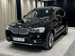 Svart Begagnad 2015 BMW X3 xLine SUV | 189 900 kr (Marknadspris)