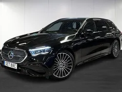 Svart (black) Begagnad 2025 Mercedes E220 AMG Line Premium Kombi | 729 900 kr