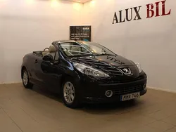 Svart Begagnad 2007 Peugeot 207 CC Cab | 34 900 kr (Marknadspris)