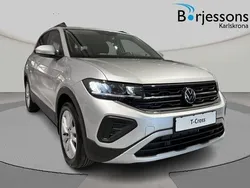 Grå Ny 2024 VW T-Cross Life SUV | 317 500 kr (Dyr)