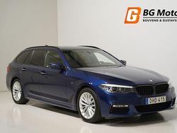 Blå Begagnad 2018 BMW 520 M Sport Kombi | 269 700 kr (Lite dyr)
